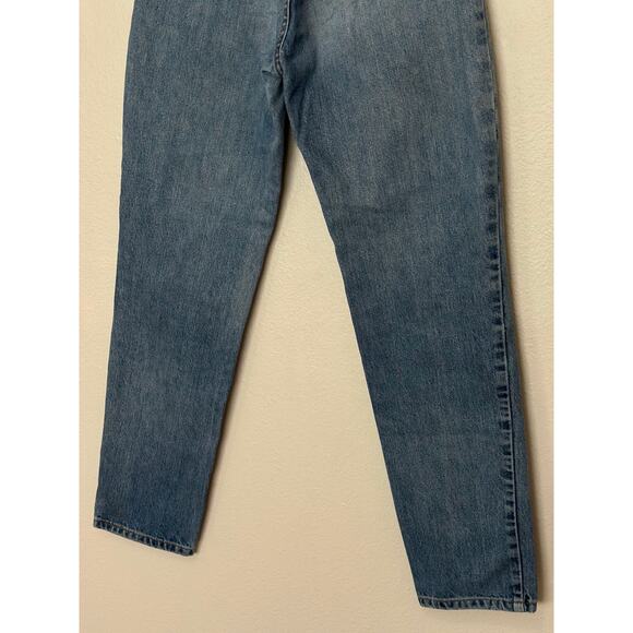 Guess Sz 27 050 Vintage Y2K 90s High Rise Straight Leg Medium Wash Denim Jeans - Picture 4 of 10